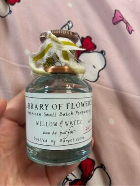 Library of flowers by Margot elena 50ml eau de parfum in WILLOW & WATER